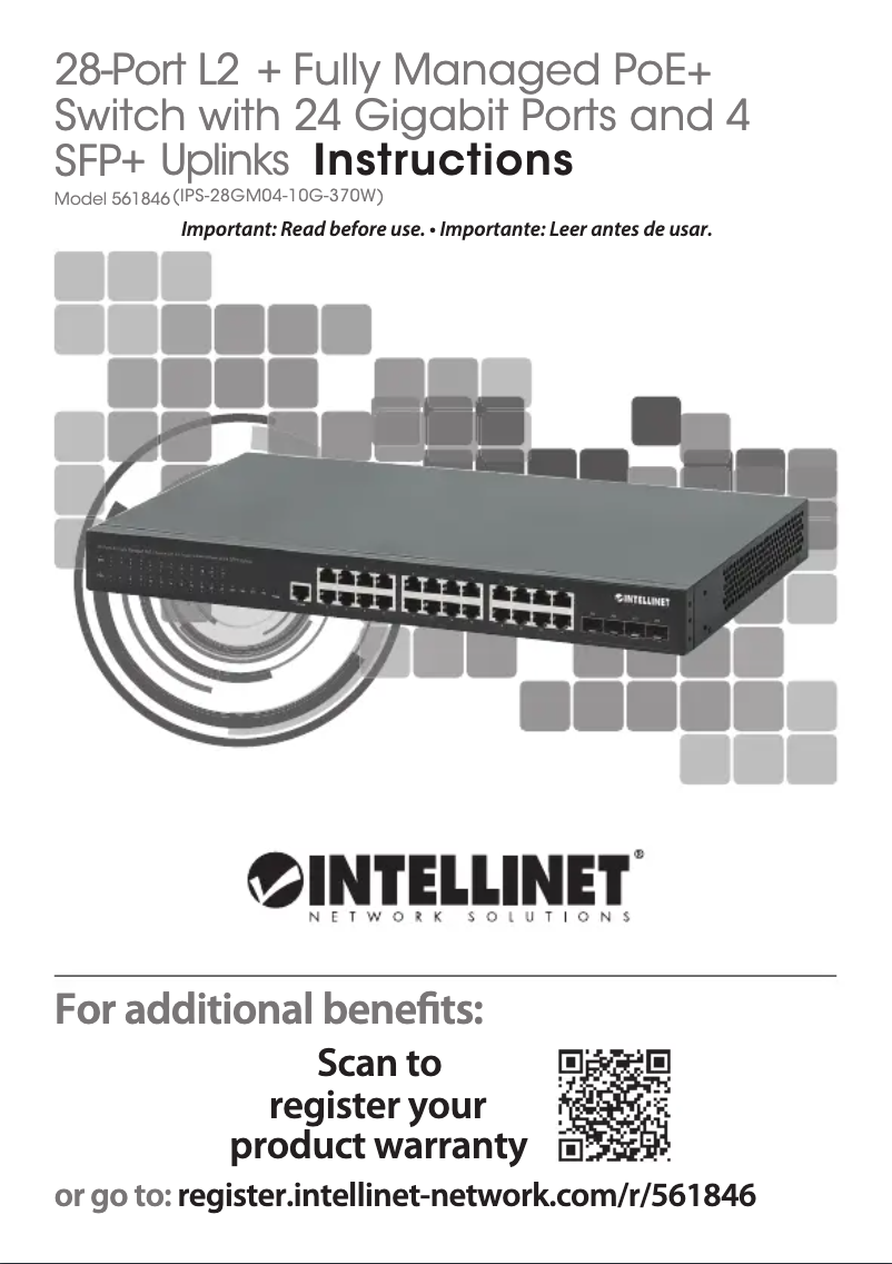 Imagen de la primera página del manual del dispositivo 561846