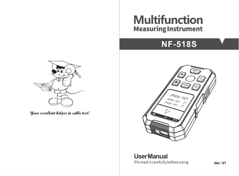 Página 1 del manual Manual de usuario Noyafa NF-518S