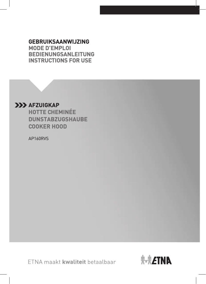 Image de la première page du manuel de l'appareil AW6075RVS