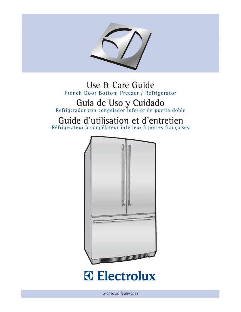 Page 1 de la notice Manuel utilisateur Electrolux EI23BC36IB