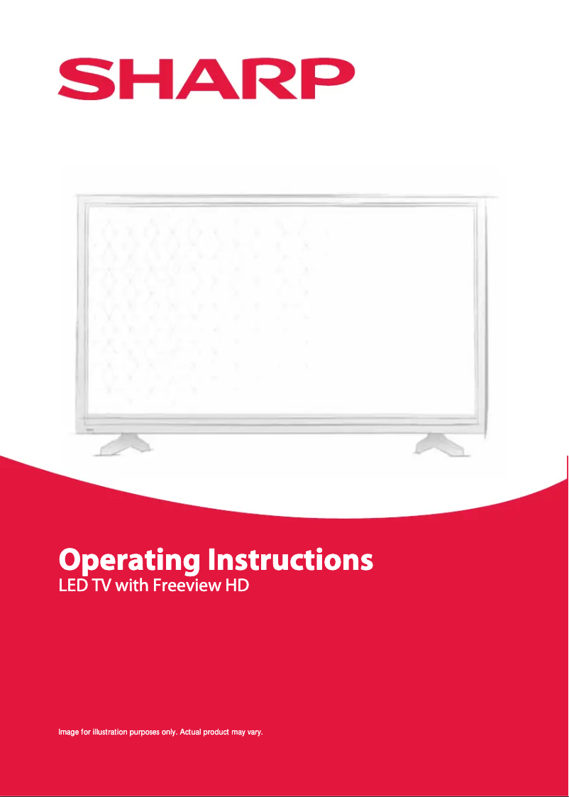 Page 1 de la notice Manuel utilisateur Sharp 32BB3IC