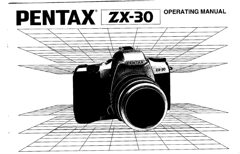 Image de la première page du manuel de l'appareil ZX-30