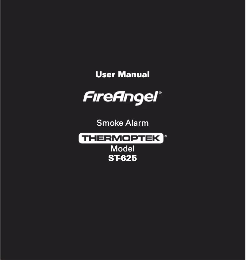 Image de la première page du manuel de l'appareil ST-625
