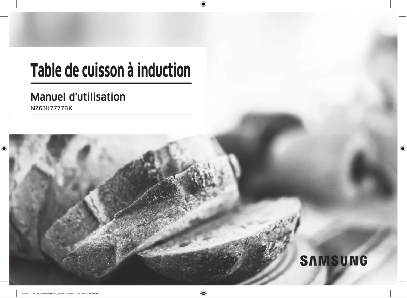 Image de la première page du manuel de l'appareil NZ63K7777BK