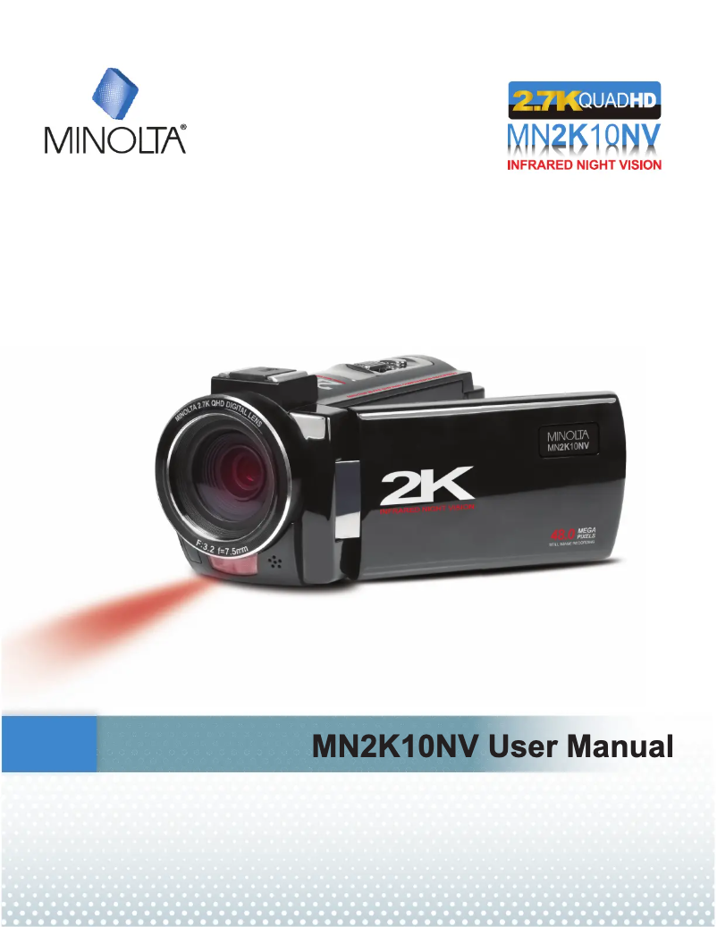 Image de la première page du manuel de l'appareil MN2K10NV