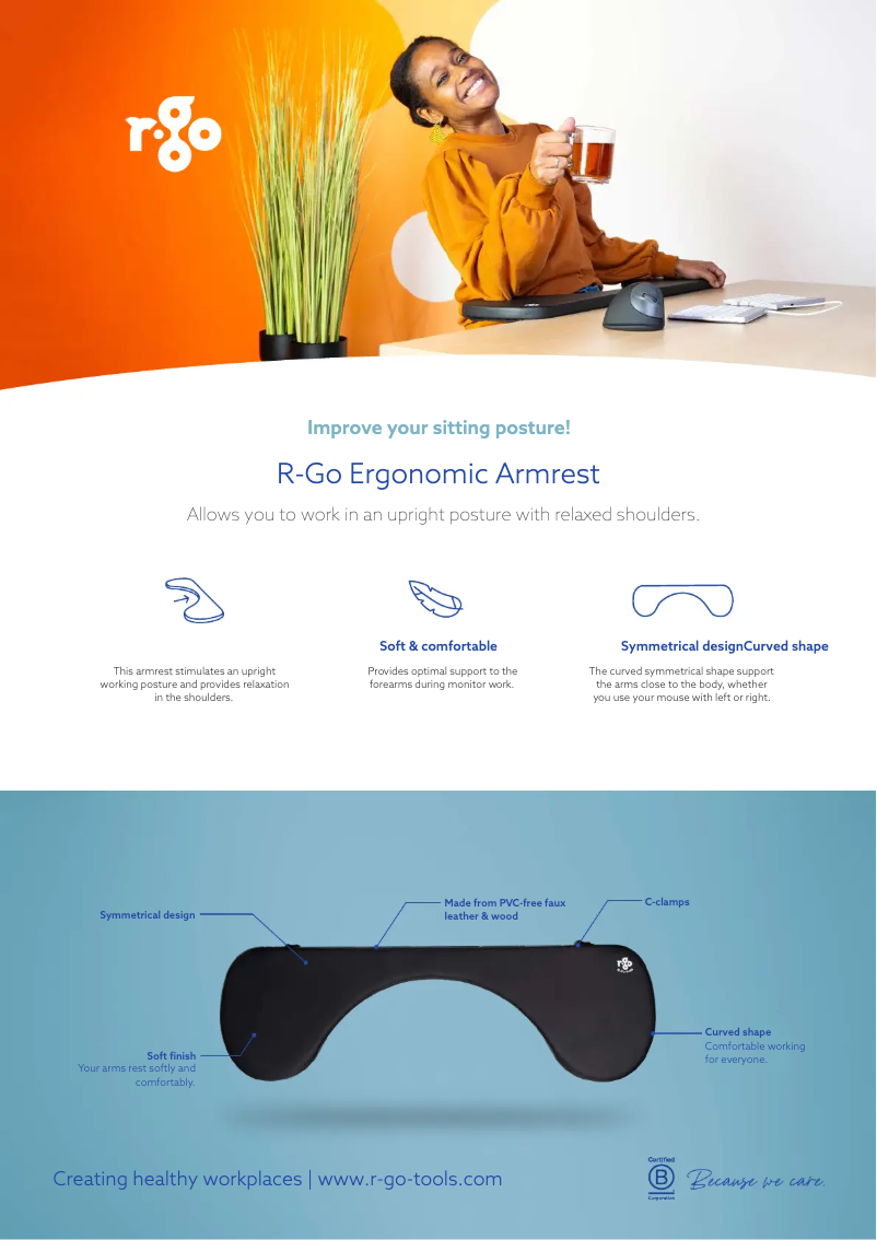 Image de la première page du manuel de l'appareil Armrest