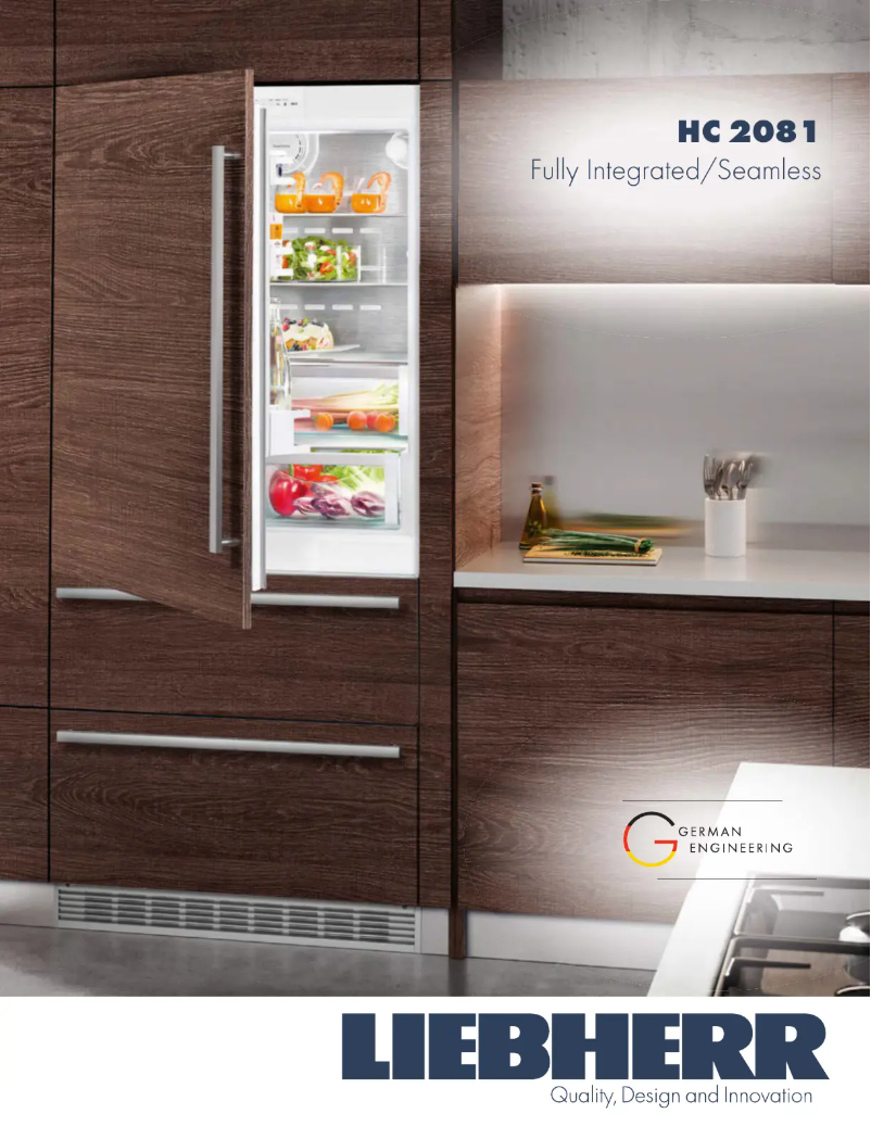 Page n°1 - Fiche technique Liebherr HC 2081