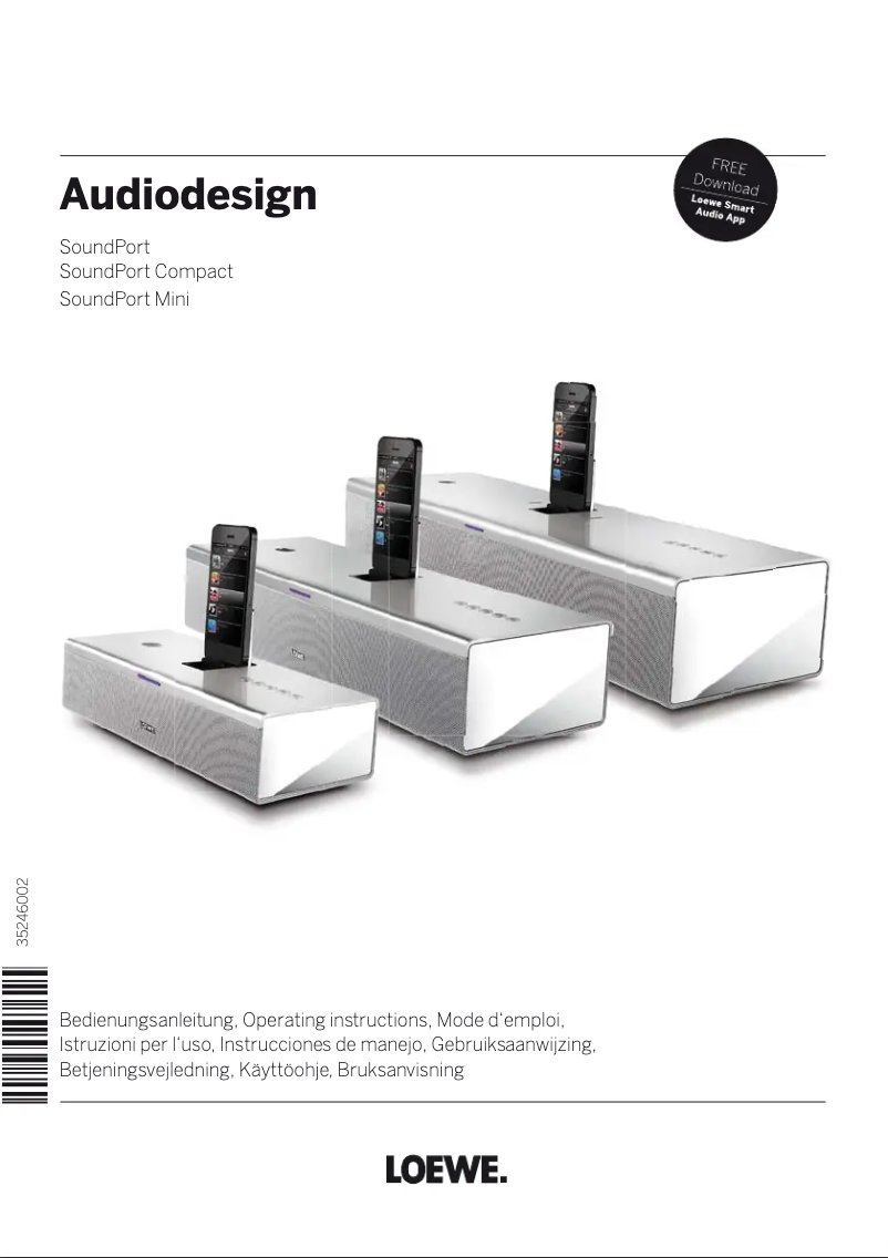 Page n°1 - Manuel utilisateur Loewe SoundPort Mini