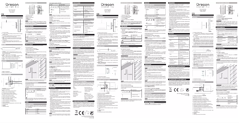 Image de la première page du manuel de l'appareil Alizé RMR262