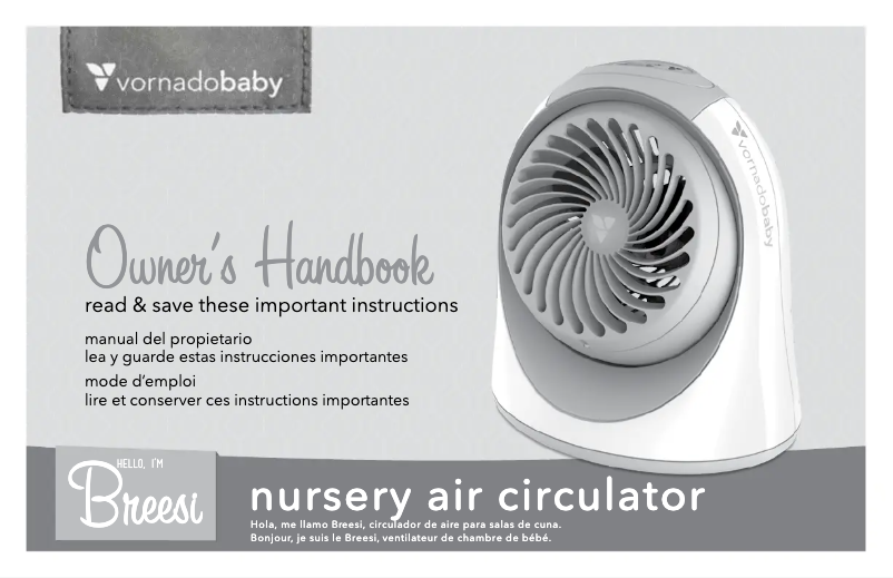 Página 1 del manual Manual de usuario Vornado Breesi