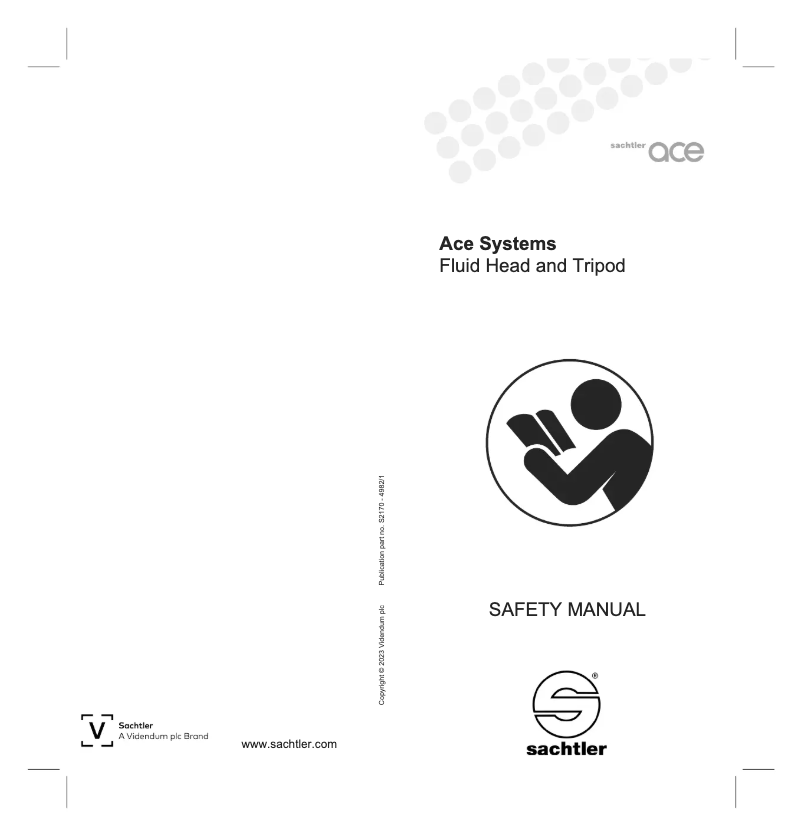 Image de la première page du manuel de l'appareil Ace M GS Mk II
