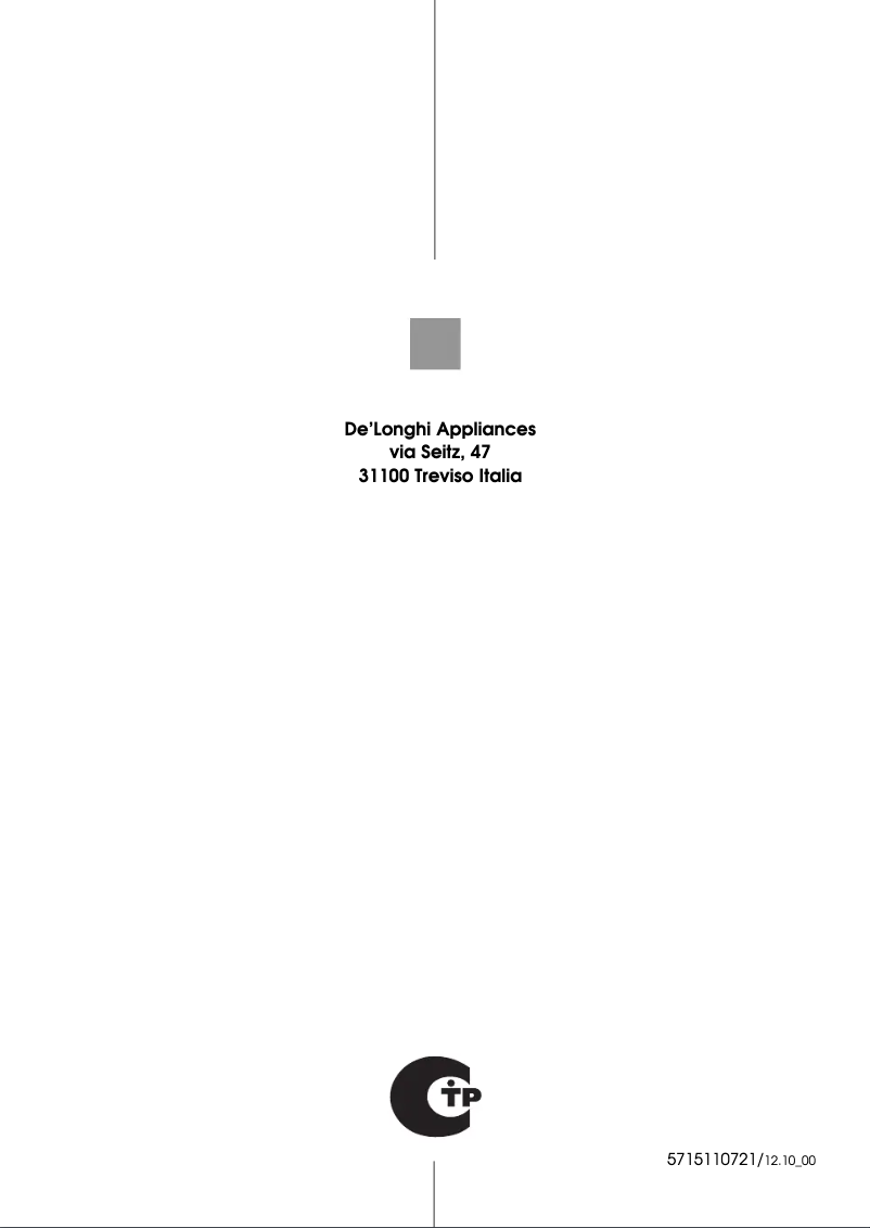 Image de la première page du manuel de l'appareil Pinguino PAC AN110