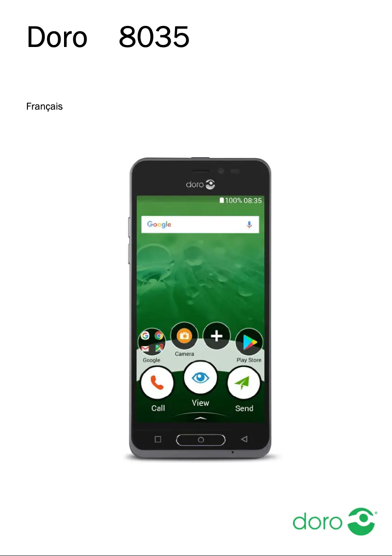 Página 1 del manual Manual de usuario Doro 8035