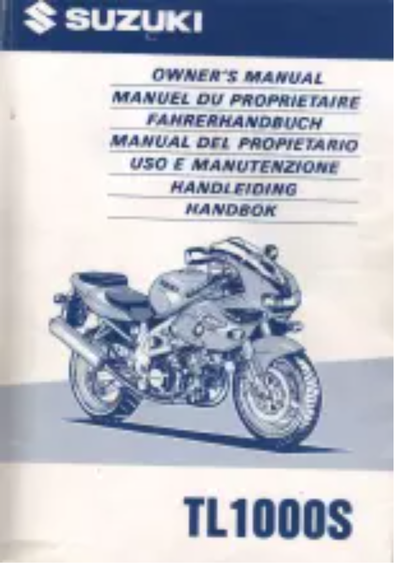 Image de la première page du manuel de l'appareil TL1000S (1997)