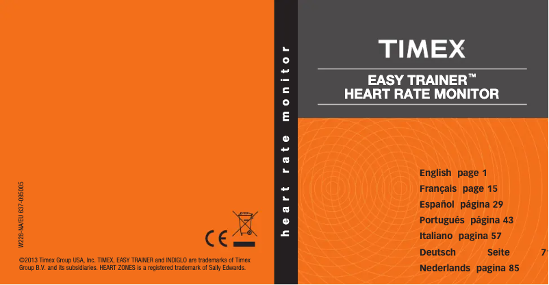 Image de la première page du manuel de l'appareil T5K729