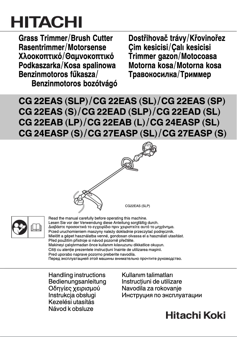 Página 1 del manual Manual de usuario Hitachi CG27EAS