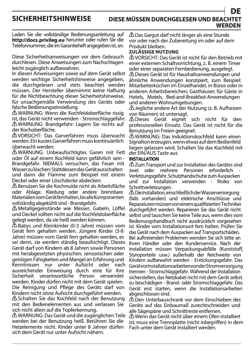 Image de la première page du manuel de l'appareil PS 15Q60 AL