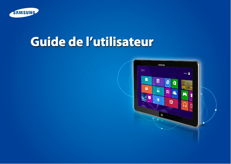 Page 1 de la notice Manuel utilisateur Samsung ATIV XE7100TC