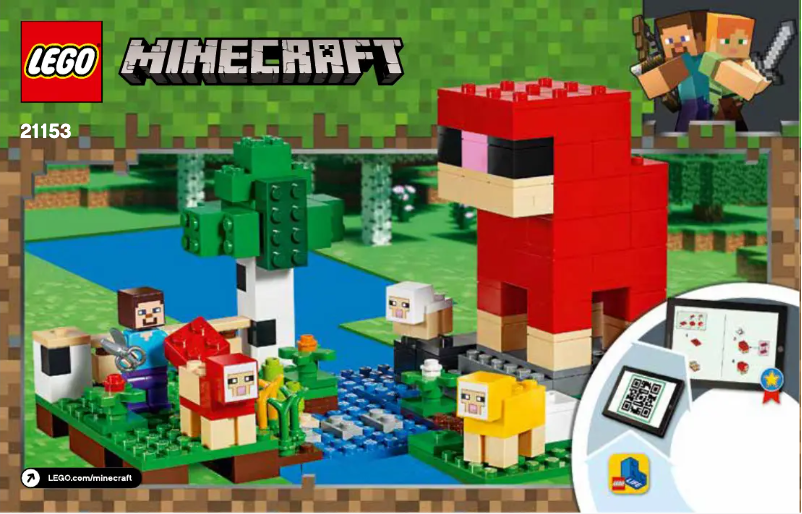 Image de la première page du manuel de l'appareil Minecraft 21153