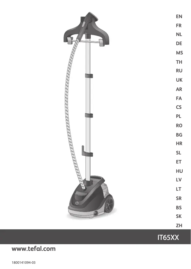 Image de la première page du manuel de l'appareil Master Precision 360 IT6540