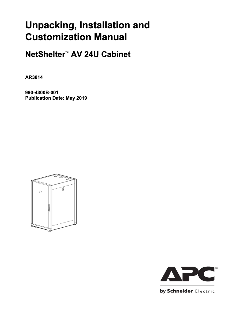 Page n°1 - Manuel utilisateur APC AR3814