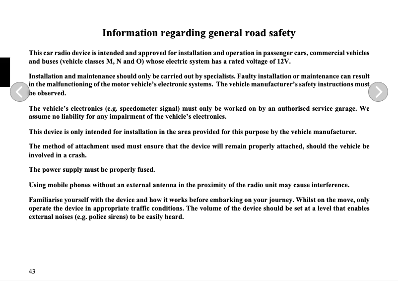 Page 1 de la notice Manuel utilisateur Becker MonzaMP3 7887