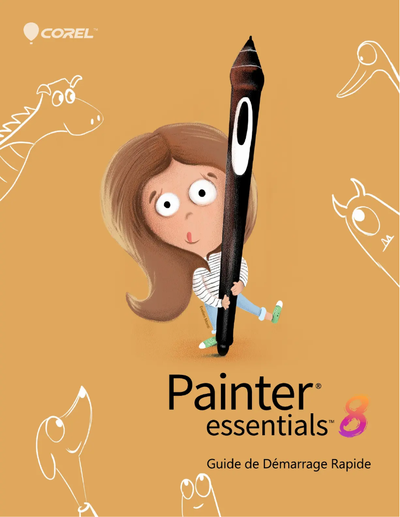 Page 1 de la notice Manuel utilisateur Corel Painter Essentials 8