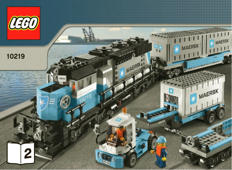 Page n°1 - Manuel utilisateur Lego Maersk Train