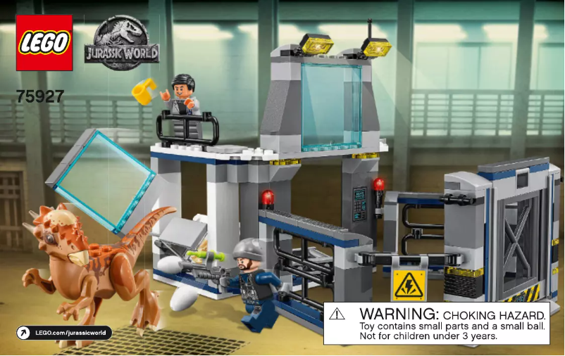 Page n°1 - Manuel utilisateur Lego Jurassic World 75927