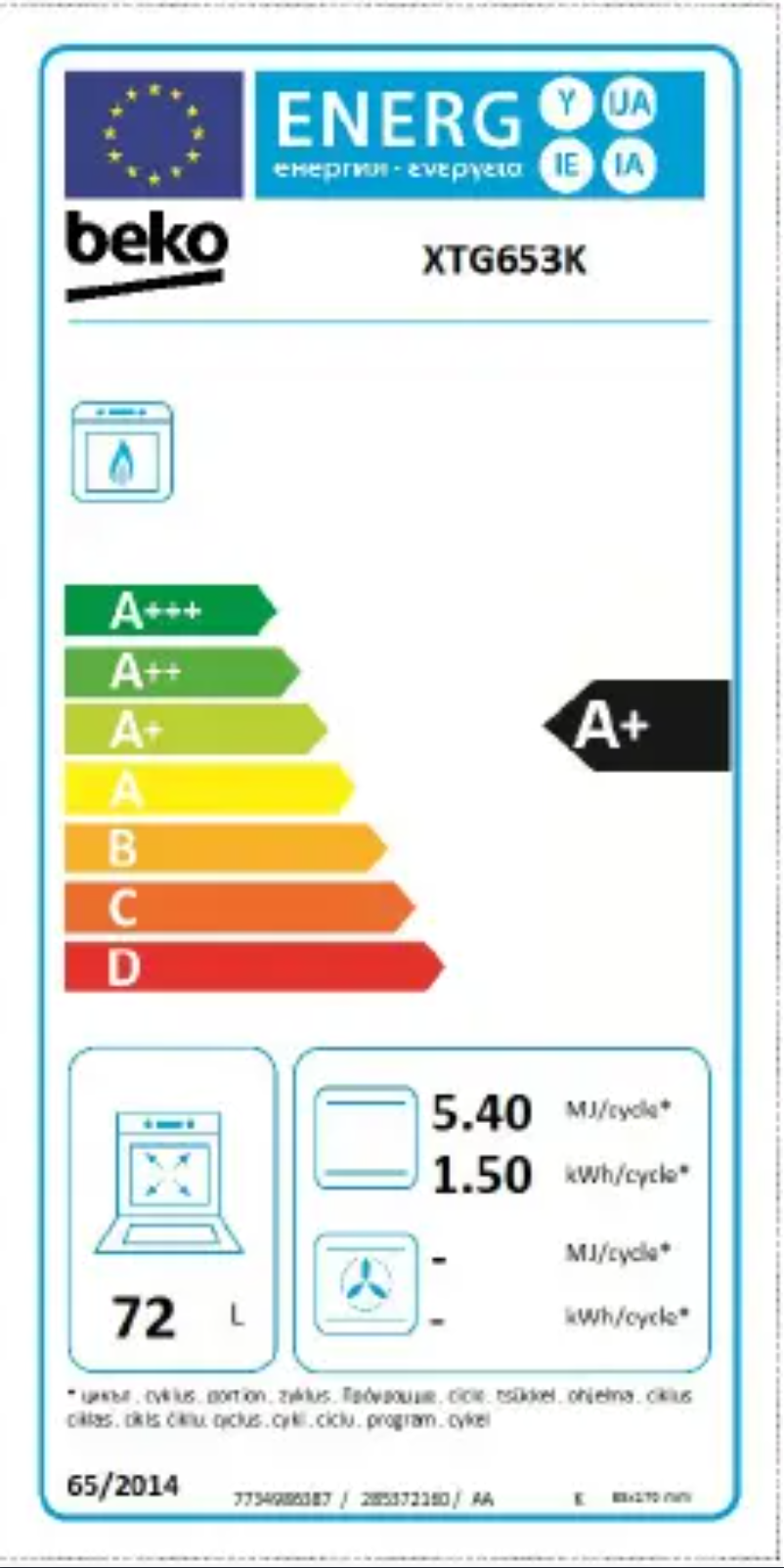 Image de la première page du manuel de l'appareil XTG653