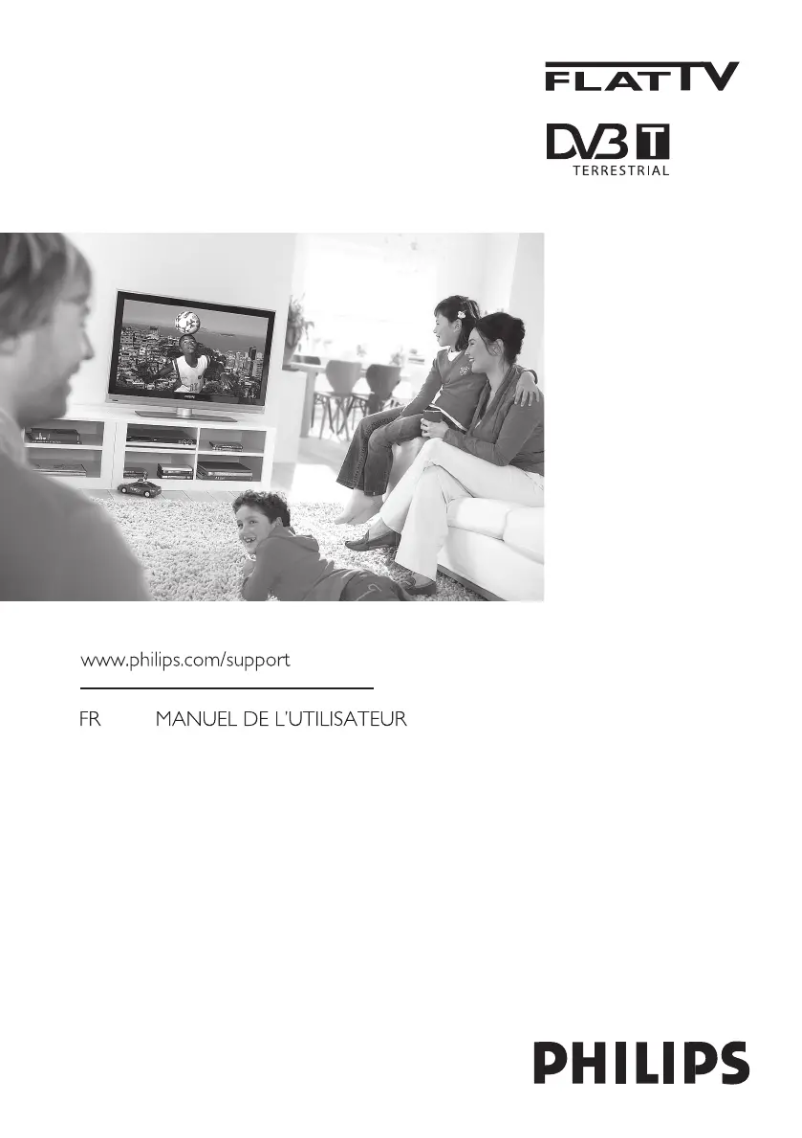 Image de la première page du manuel de l'appareil 19PFL5602