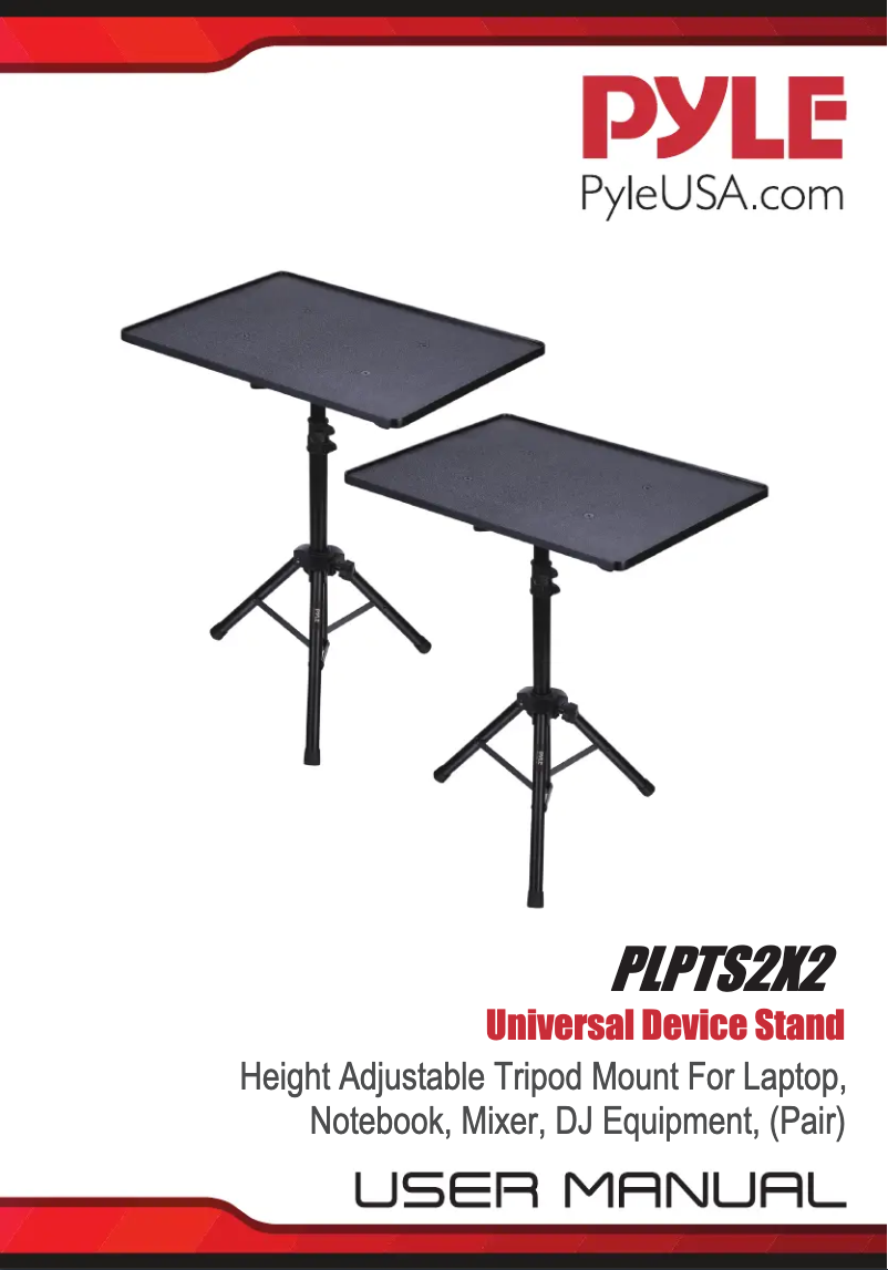 Image de la première page du manuel de l'appareil PSTND2X2