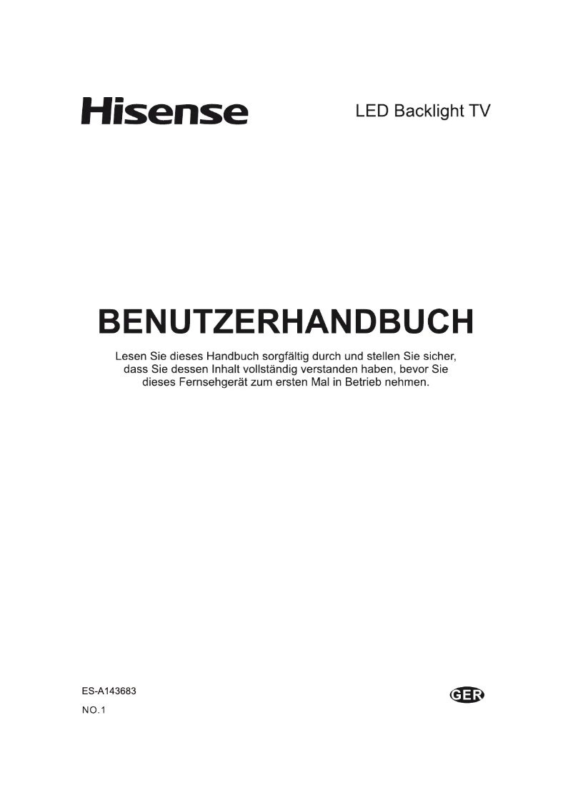 Image de la première page du manuel de l'appareil LHD32K220WSEU