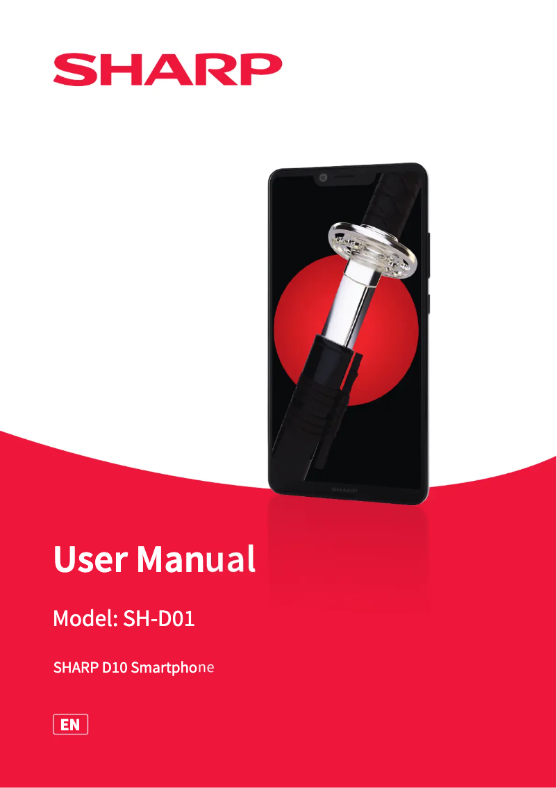 Page 1 de la notice Guide de démarrage rapide Sharp AQUOS C10