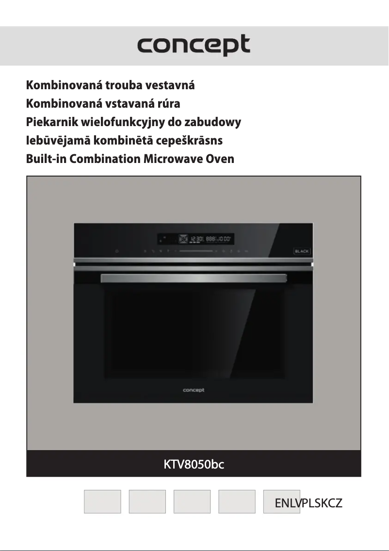 Page n°1 - Manuel utilisateur Concept KTV8050bc