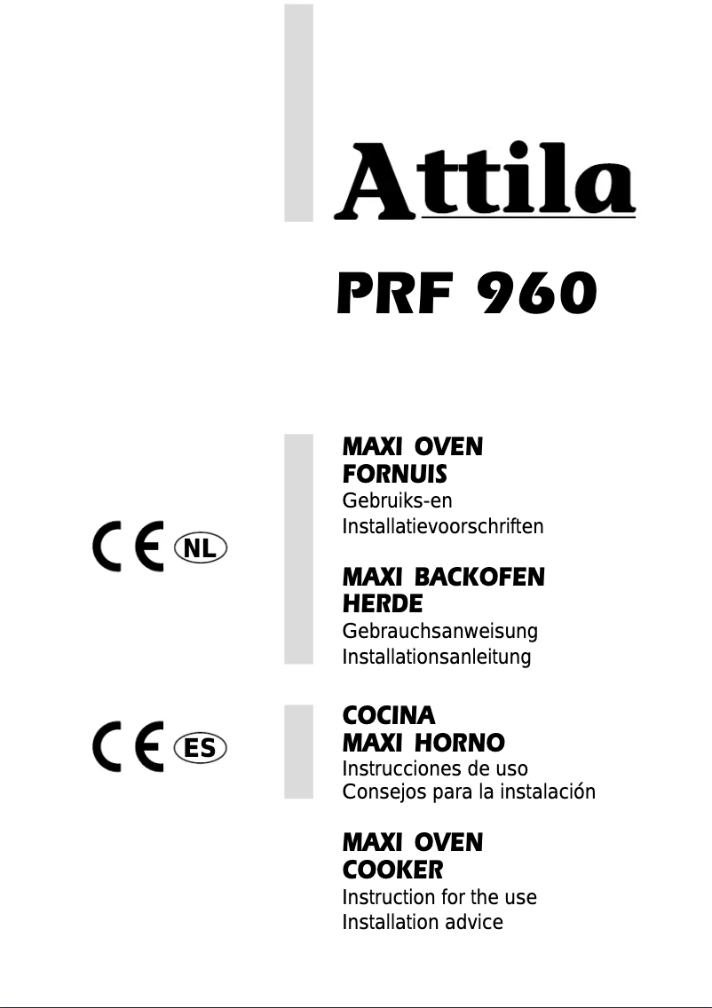 Page n°1 - Manuel utilisateur M-System PRF-960IX