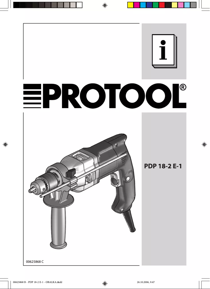 Image de la première page du manuel de l'appareil PDP 18-2 E-1