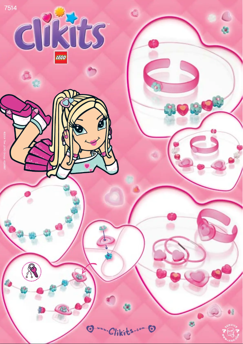 Page 1 de la notice Manuel utilisateur Lego Sweet Dreamy Jewels