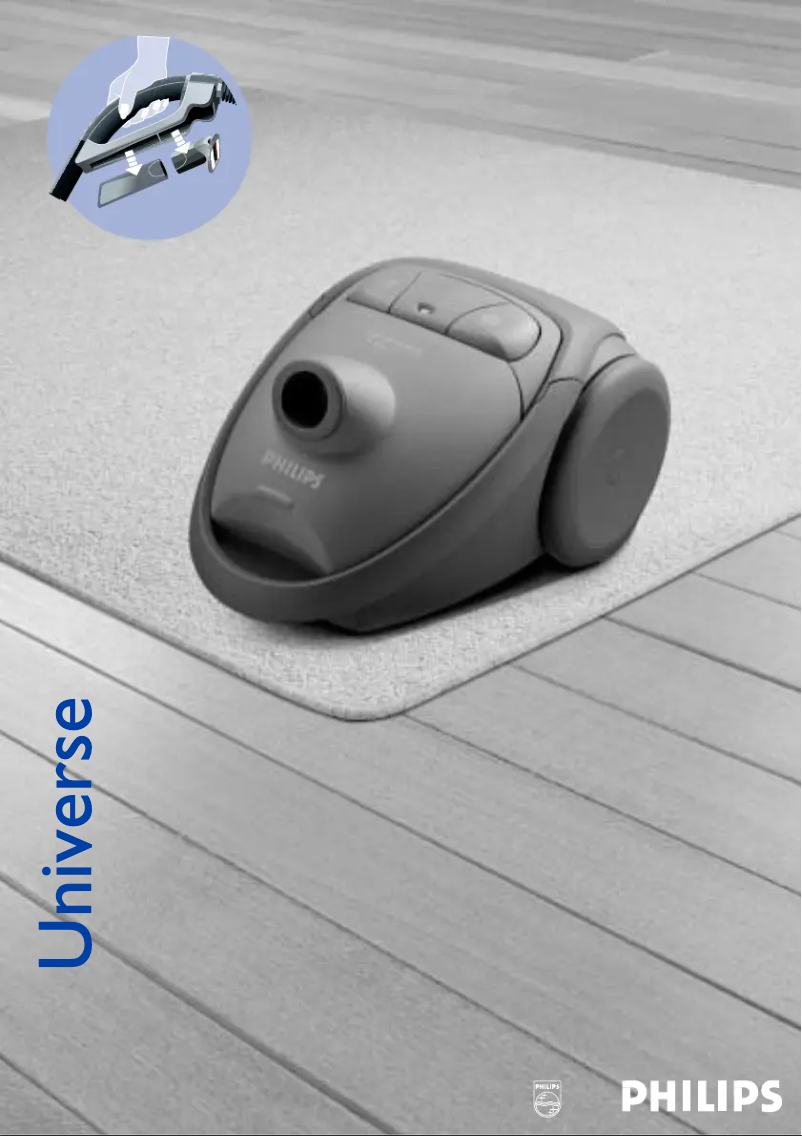 Page 1 de la notice Manuel utilisateur Philips Universe FC9006