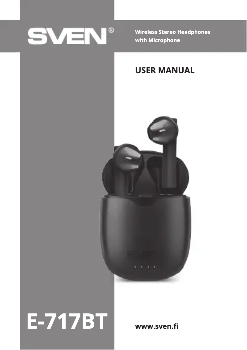 Image de la première page du manuel de l'appareil E-717BT