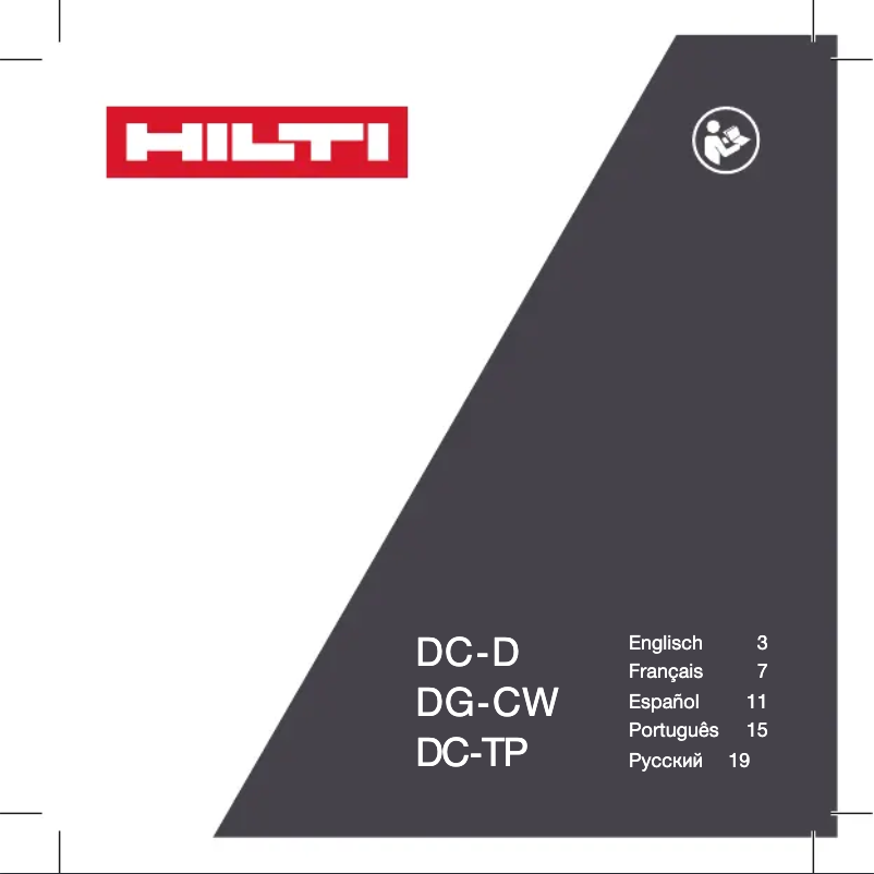 Página 1 del manual Manual de usuario Hilti SPX A