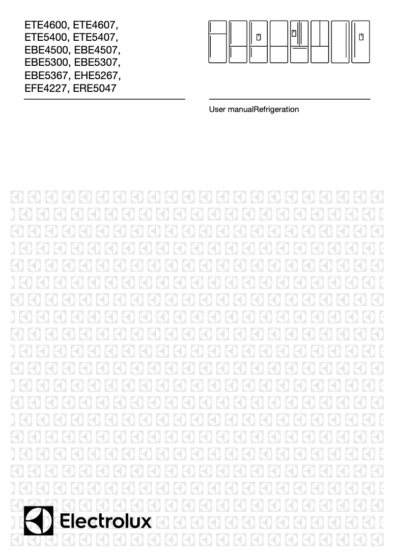 Image de la première page du manuel de l'appareil EBE4507SA