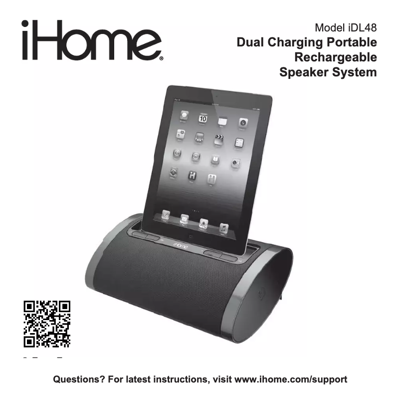 Image de la première page du manuel de l'appareil iDL48