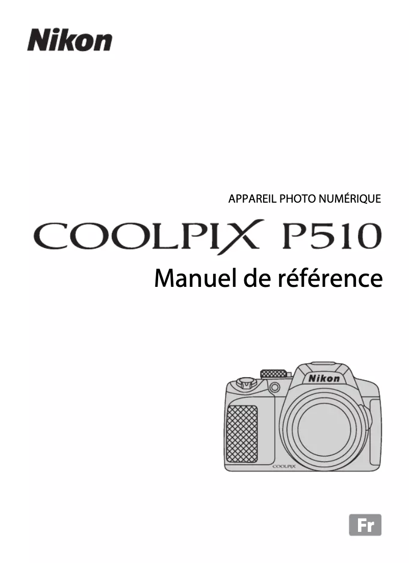 Image de la première page du manuel de l'appareil Coolpix P510