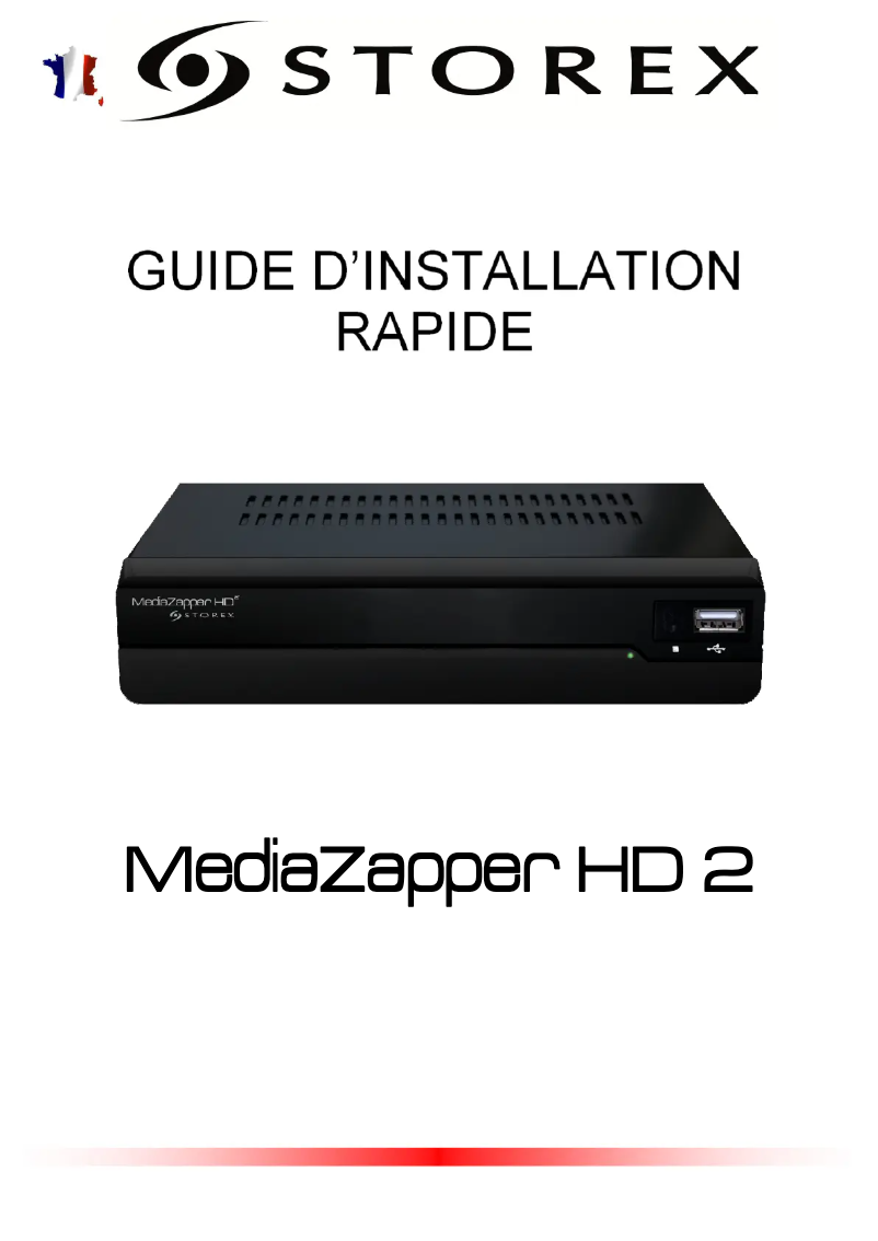 Image de la première page du manuel de l'appareil MediaZapper HD 2