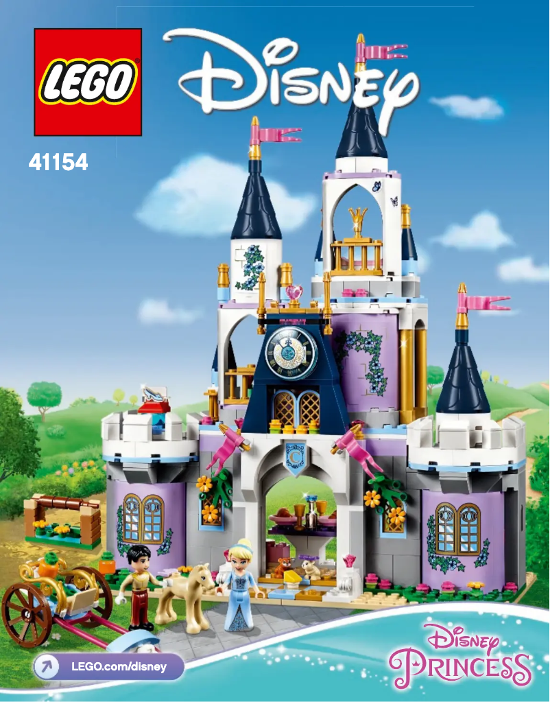Page 1 de la notice Manuel utilisateur Lego Disney 41154
