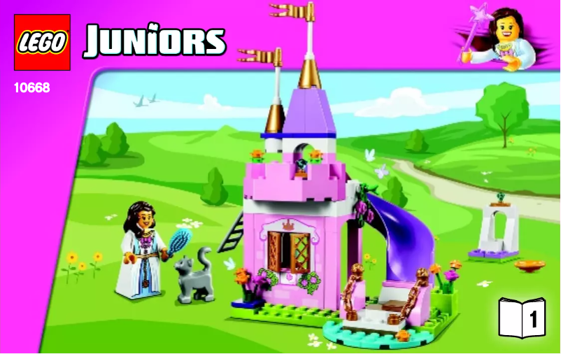 Page 1 de la notice Manuel utilisateur Lego The Princess Play Castle