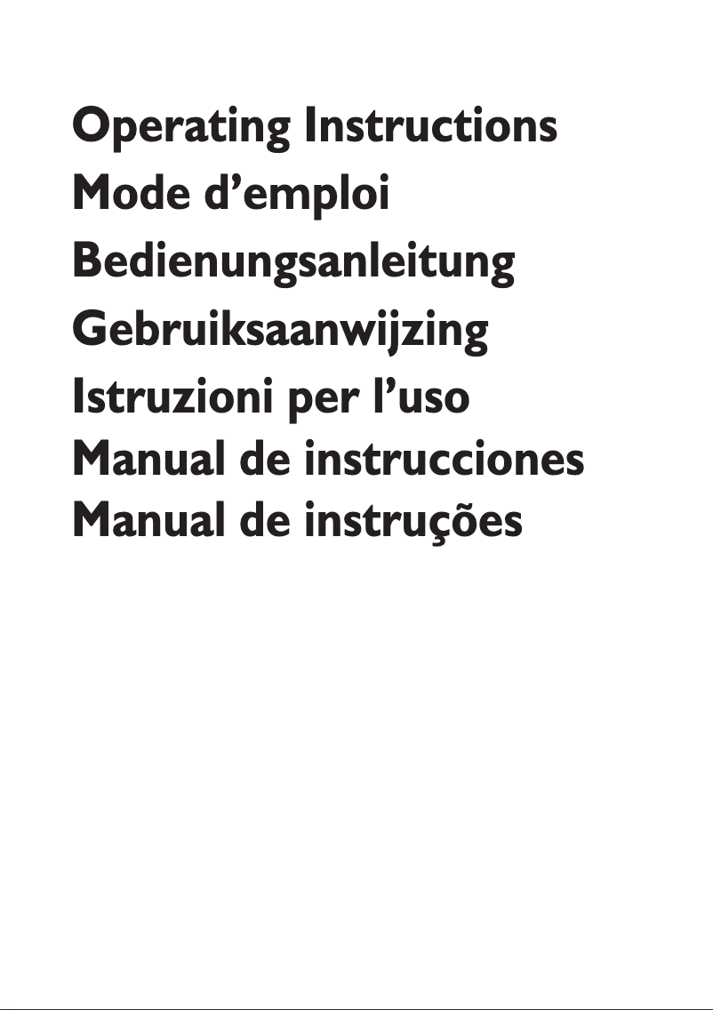 Page n°1 - Manuel utilisateur Electrolux EFT627