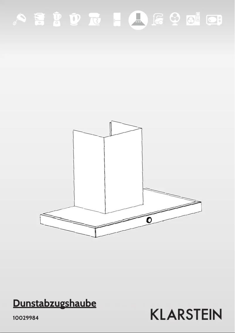Image de la première page du manuel de l'appareil 10029984