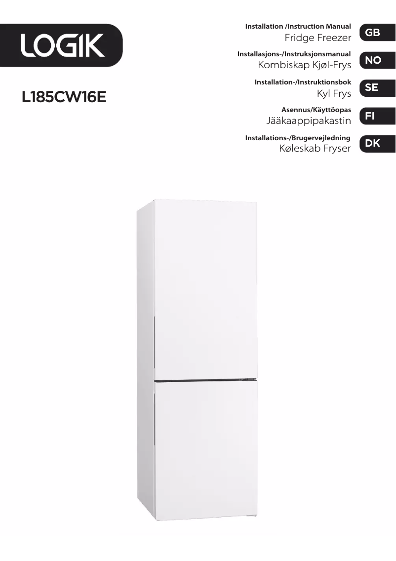 Página 1 del manual Manual de usuario Logik L185CW16E